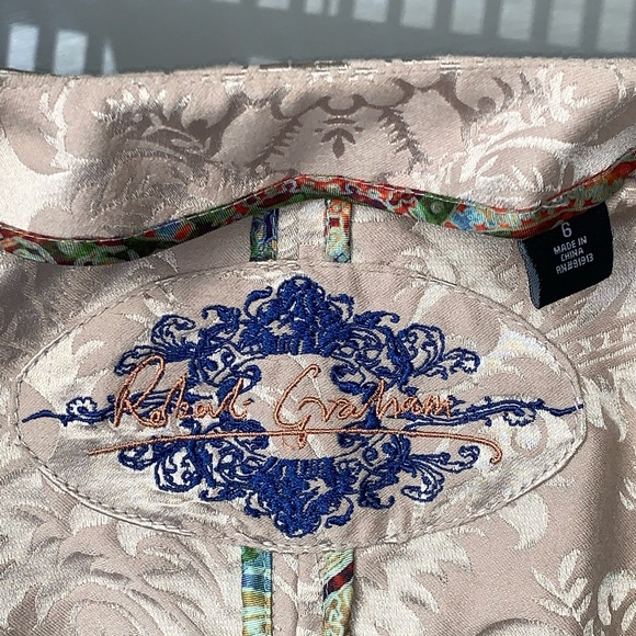 Robert Graham mid - waist Lengths size 6 - Picture 8 of 11